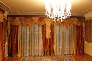 Фото штор в классическом стиле баз кистей