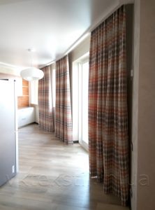 фото шторы кухня